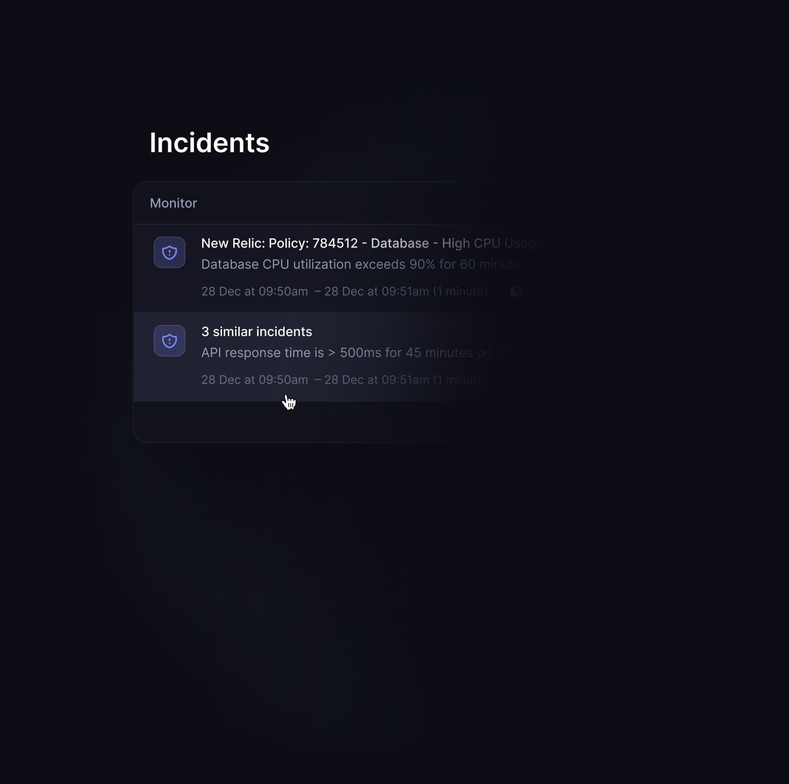 Smart Incident Merging